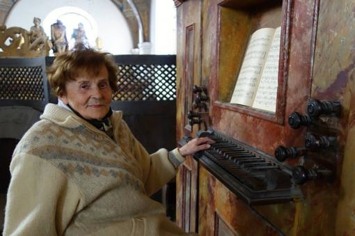 Varhany jezuitského kostela zněly k jubileu Aleny Veselé